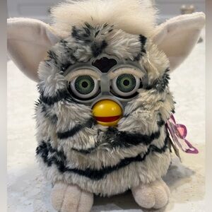 Tiger Furby 1998 not working no box only tag attached